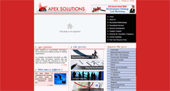 Desktop Screenshot of apexhrsolution.com