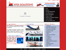 Tablet Screenshot of apexhrsolution.com